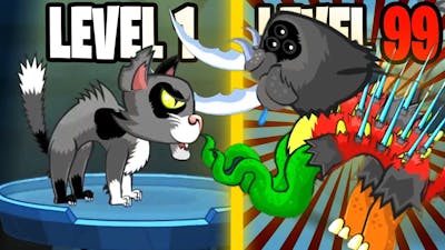 STRONGEST CAT EVOLUTION in Mutant Fighting Cup 2