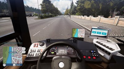 Bus Simulator 18 - Iveco Urbanway 18m - Cockpit View Gameplay (PC HD) [1080p60FPS]