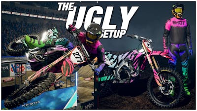 Is THIS the UGLIEST Setup in the GAME?! (Monster Energy Supercross - The Official Videogame 3)