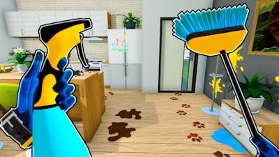 I Got Hired to Clean and Fix Old Dirty Houses in House Flipper VR!