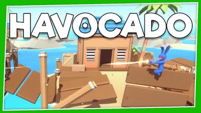 Havocado - #28 - LASER EYE BUNNY!! (4 Player Gameplay)