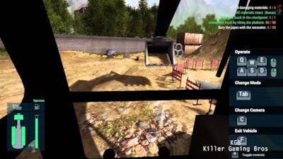 Bury The Pipes: KGB Plays Construction Machines Simulator 2016 60FPS