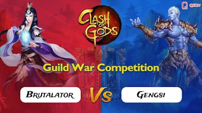 Clash Of Gods Guild War Competition Brutalator vs Gengsi