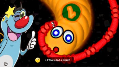 Worms zone io world record Snake game Wormate.io funny voice in Hindi oggy