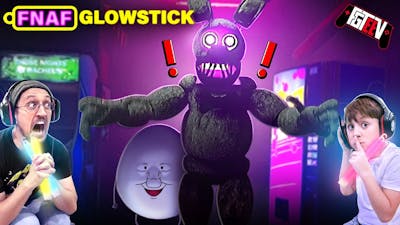 Five Night&#39;s at Freddy&#39;s Project-Glowstick + ONAF 3!  The End of Both Games (FGTeeV x2)