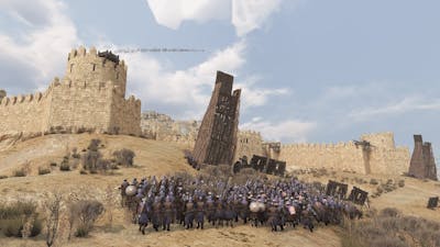 100 vs 500 CASTLE DEFENCE - Mount  Blade 2 BANNERLORD