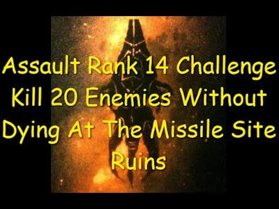 Ghost Recon Breakpoint Assault Rank 14 Challenge Kill 20 Enemies Without Dying - Missile Site Ruins