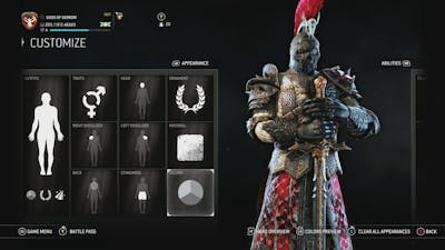 Warden Opening gear until I get the full new armor set