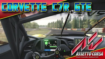 Assetto Corsa 1.1 - Corvette C7R GTE (Dream Pack DLC) - Nürburgring Nordschleife 24h Endurance