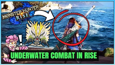 New Incredible Graphics Underwater Monster Hunter Game - Unreal 5 Rise Project - Monster Hunter!