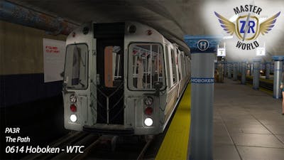 0614 Hoboken - WTC - The Path - PA3R - World of Subways 1