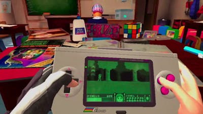 Highlight: Pixel Ripped 1989 [Oculus Quest] Level 1 Boss Fight
