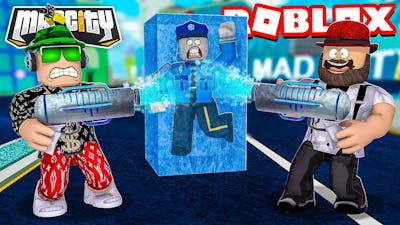 HOW TO GET NEW FROST GUN in ROBLOX MAD CITY