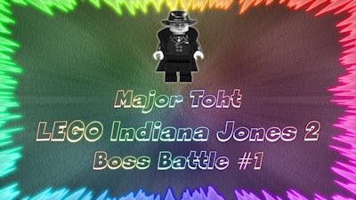 LEGO Indiana Jones 2 The Adventure Continues ★ Perfect Boss Battle #1 • Major Toht