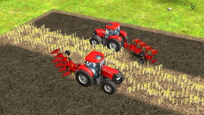 Farming simulator 14. Timelapse # 15 Manure spreading and plowing