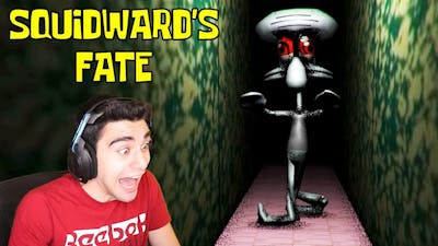 THIS IS THE CREEPIEST SPONGEBOB HORROR GAME EVER! - Squidward&#39;s Fate (Ending)