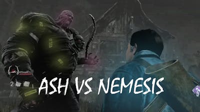 ASH VS NEMESIS || Dead by Daylight Evil Dead Vs Resident Evil Ash Williams Vs The Nemesis