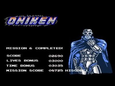 Oniken - Finishing the game