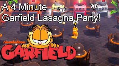 Mr E Gaming - A Garfield Lasagna Party That Lasts 4 Minutes!