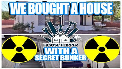 House Flipper HGTV DLC - THIS HOUSE HAS SOME BIG SECRETS!!!!(Bunker,weapons etc...)