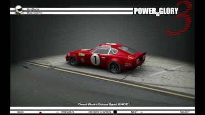 Nihon Legends for GTR2: Power Glory. All 1971 cars