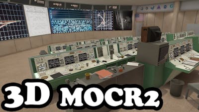 3D Mission Operations Control Room: A 1:1 Duplication Of MOCR2 Created by Ryan Zehm