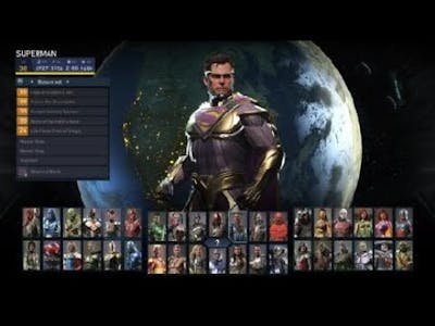 Injustice 2: All My Character Outfits
