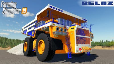 Farming Simulator 19 - BELAZ 75601 The World&#39;s Largest Mining Dump Truck