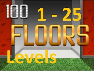 100 Floors ™ - Can You Escape?   Level 1 - 25  (1 - 25 уровень) прохождение