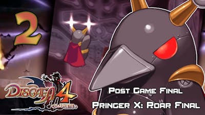 Disgaea 4+ Complete - Walkthrough - Post Game Final Stage 2: Pringer X: Roar [FINAL]