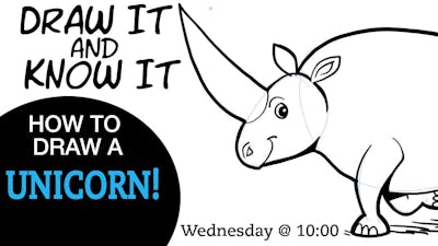 Draw it  Know it (Art Lesson Edition) | How to Draw a Elasmotherium