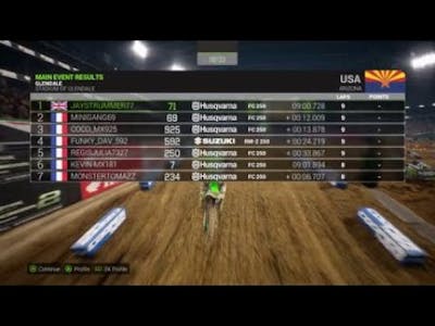 Monster Energy Supercross 2 MOC 250 GLENDALE HEAT RACE