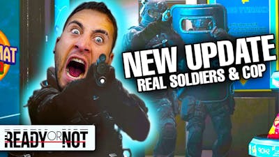 Real Veterans and Police Officer In SWAT Raid!! New Ready Or Not Update!