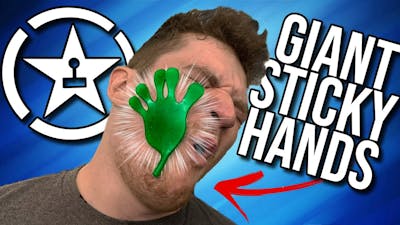 Slapping My Coworkers With Giant Sticky Hands - Between the Games
