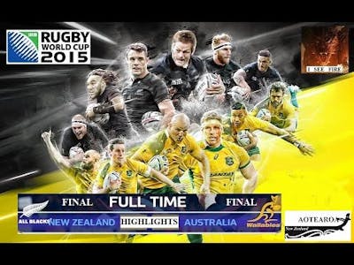 Rugby World Cup 2015 &#39;highlights&#39; Final -  All Blacks vs Australia