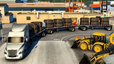 Long cargo | freightliner - American truck simulator