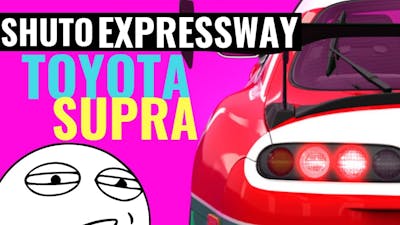 Assetto Corsa - Shuto Expressway - Toyota Supra MKIV Time Attack Gameplay