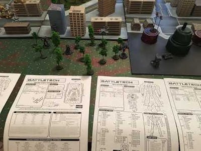 Setting Up For Your Next Battletech Game