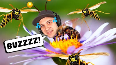 These WASPS Are Really Ruining My Life As A Bee... | Bee Simulator