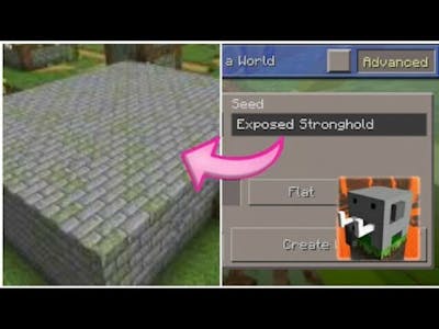Exposed+Surface Stronghold Seed In Craftsman Building Craft