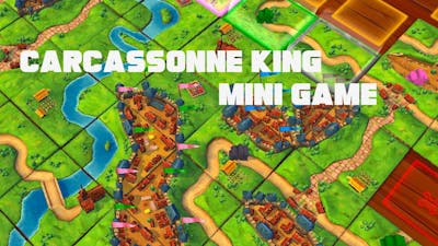 Carcassonne Mini Game 35 Tiles Quick Game