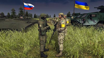 MASSIVE ATTACK OF UKRAINIAN TROOPS ON RUSSIAN POSITIONS - DONBASS CAULDRON |MOWAS2 Battle Simulation