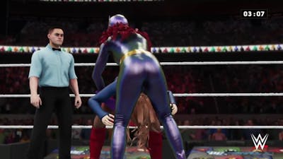 WWE 2K18 Supergirl vs. Batgirl - Requested Ironman Match
