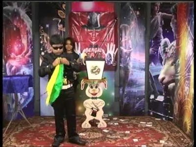 Magician Antarjit in a TV Show