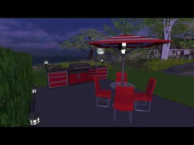 Perfect Patio Stuff Build - Sims 4 Speed Build