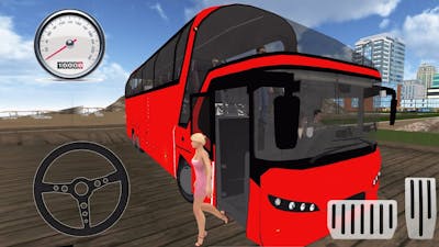 Bus Driving Simulator Game 3D : Lets Drive City Bus : IOS Android Gameplay #cargames #games