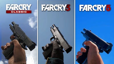 Old Far Cry Games vs Far Cry 5 Weapons Comparison - EVOLUTION (All Far Cry Games Guns Comparison)