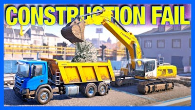 I Made The Worlds Worst Construction Company in Construction Simulator
