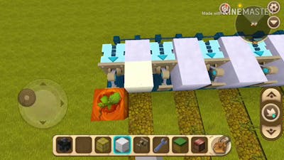 Mini World: Block Art | How To Make Auto Farming Pumpkin/Watermelon Machine