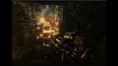 Burning slime in Metro Exodus The Two Colonels DLC